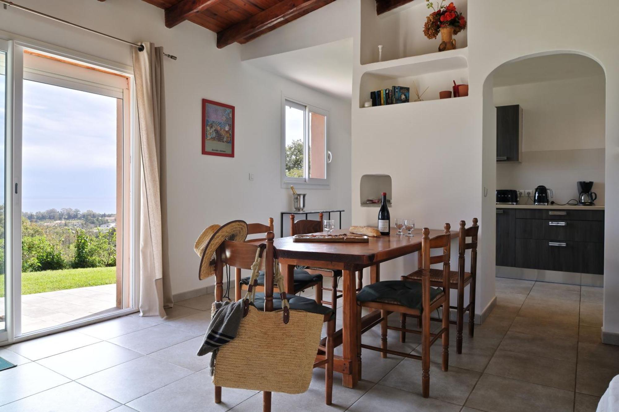 Villa panorama maquis et mer, plage à 1,5 Km Cervione Exterior foto